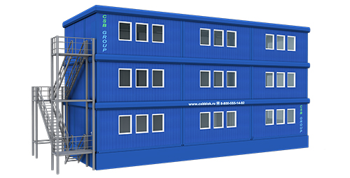 административные модульные здания