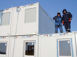 Вахтовые поселки Containex на Ямале